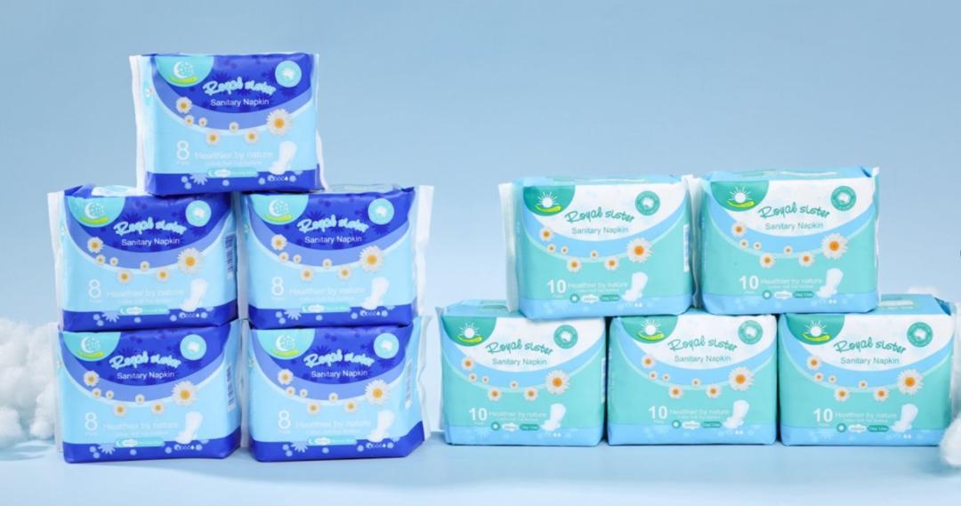 Royal Sister sanitary Napkins (8pcsx 30bags) Comfortable & Reliable Protection
