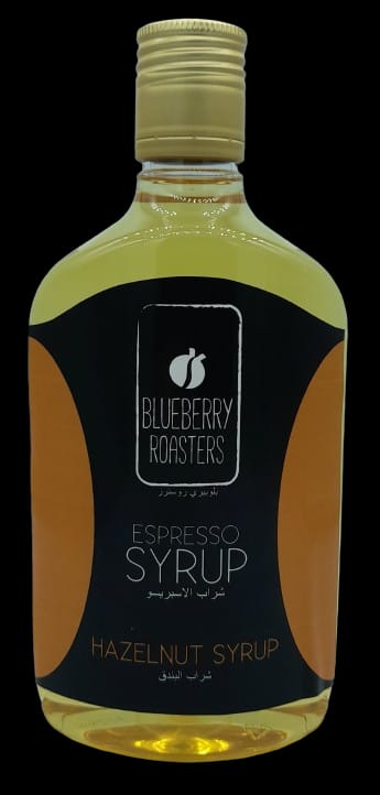 Blueberry Roasters: Hazelnut Espresso Syrup | 500 ml