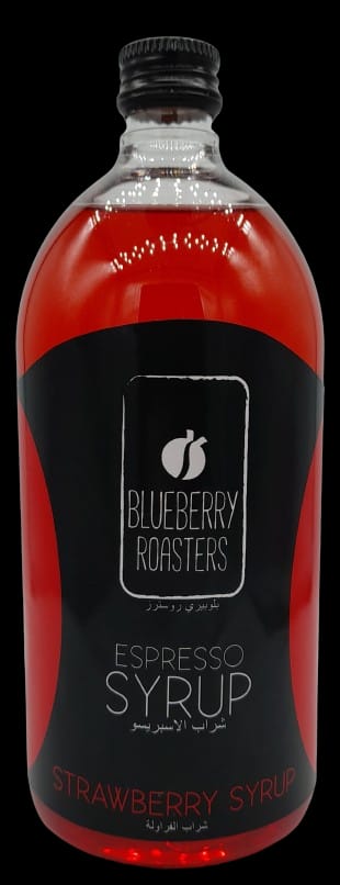 Blueberry Roasters: Strawberry Espresso Syrup | 1000 ml